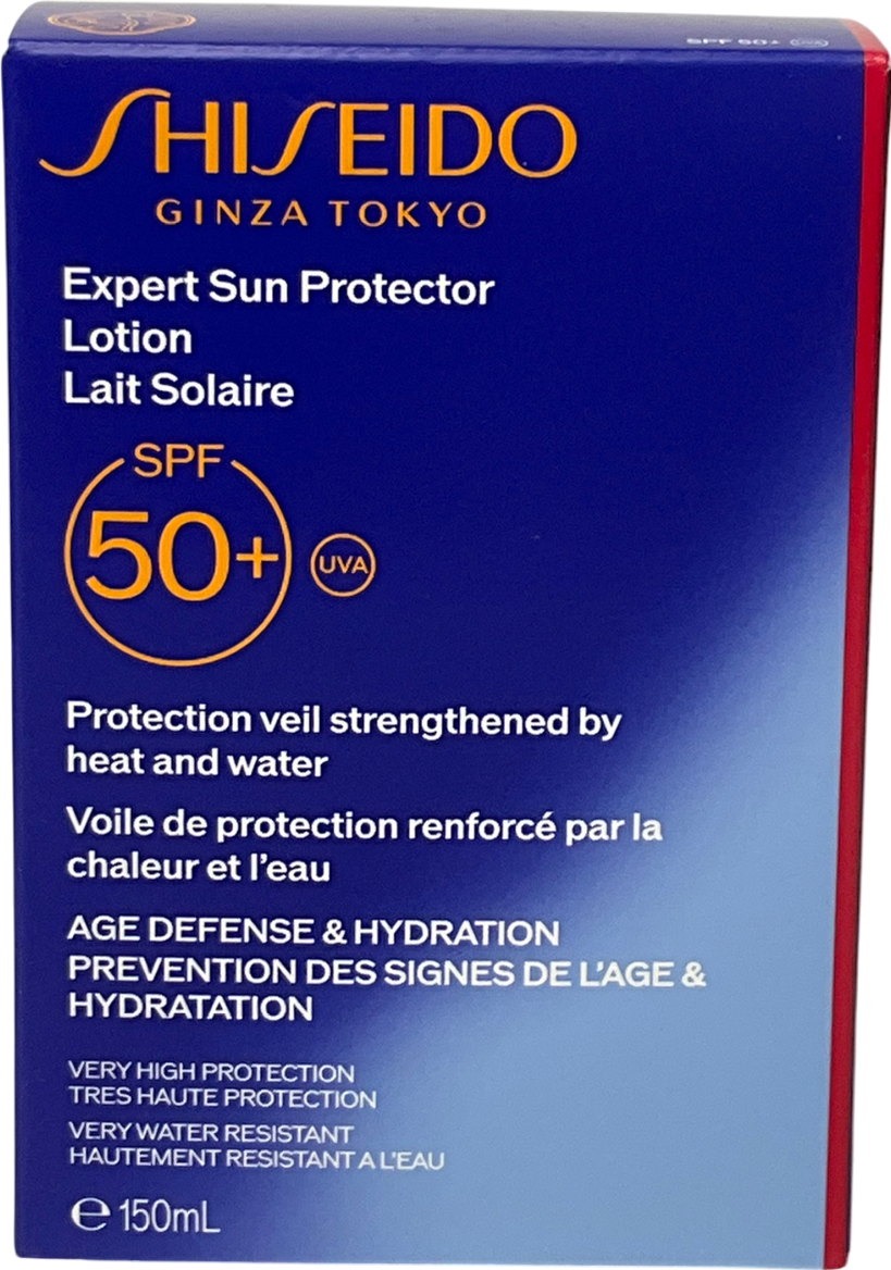 Shiseido Expert Sun Protector Face And Body Lotion Spf50+ 150ml