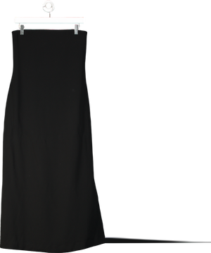 Theory Black Strapless Maxi Dress UK 8