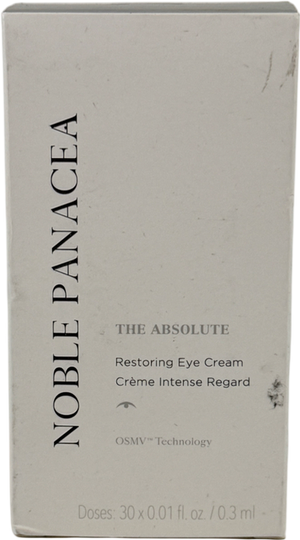 Noble panacea The Absolutenp  Restoring Eye Cream 30x0.3ml
