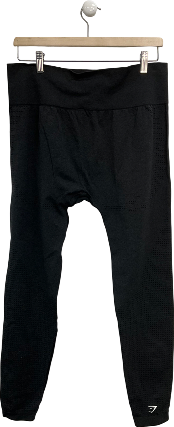 gymshark Black High Waist Leggings UK M