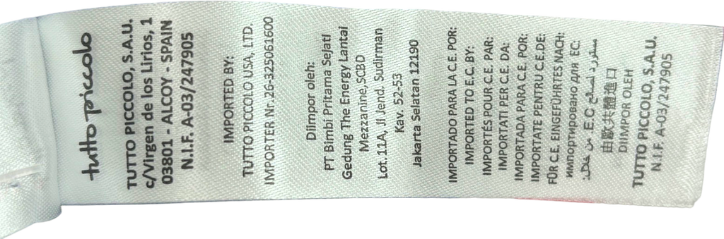 Tutto Piccolo Navy Blue 2 Pieces Set (Shirt & Shorts) UK Size 3 Years