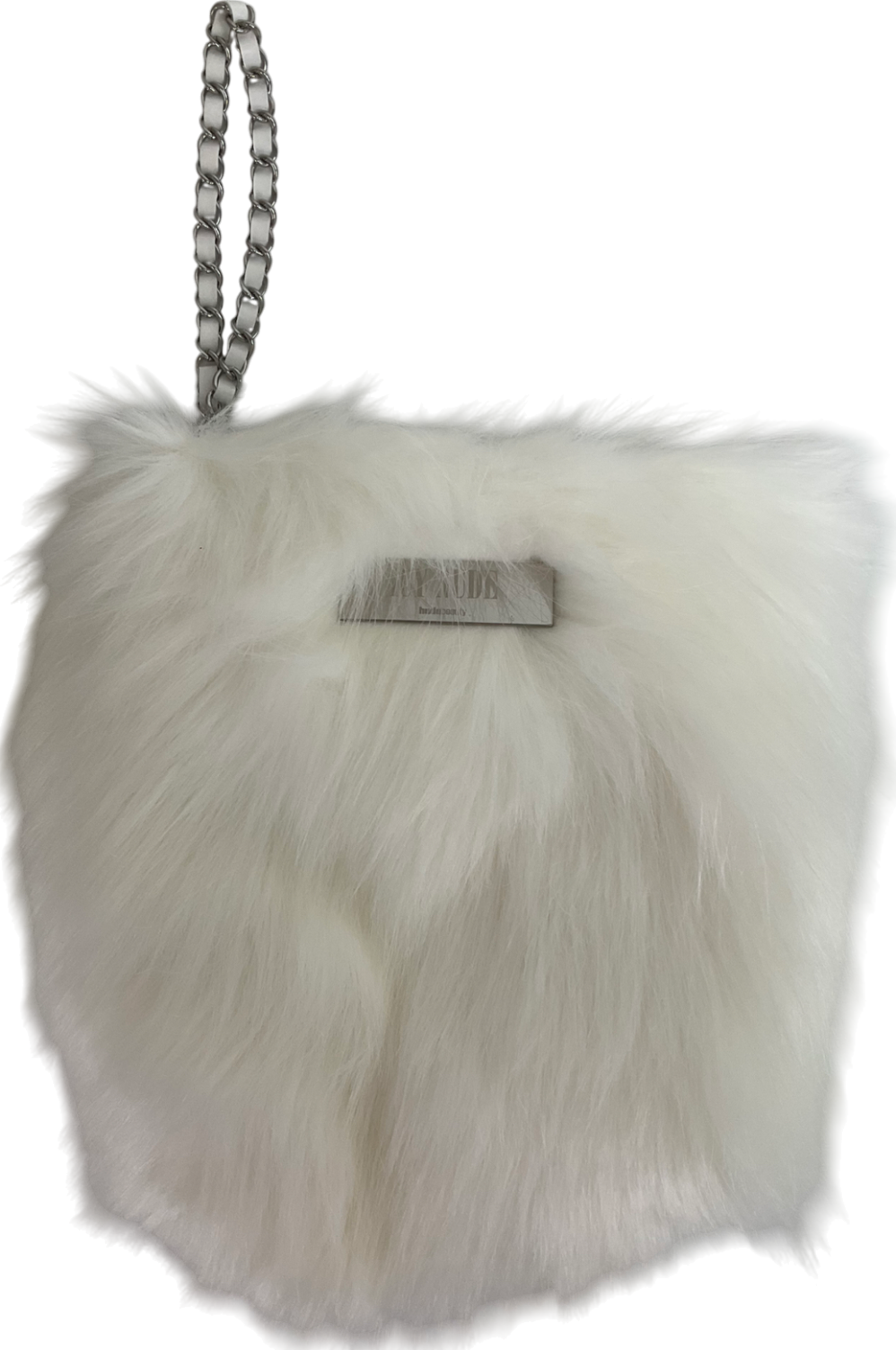 Huda Beauty White Matching Hat/bag One Size