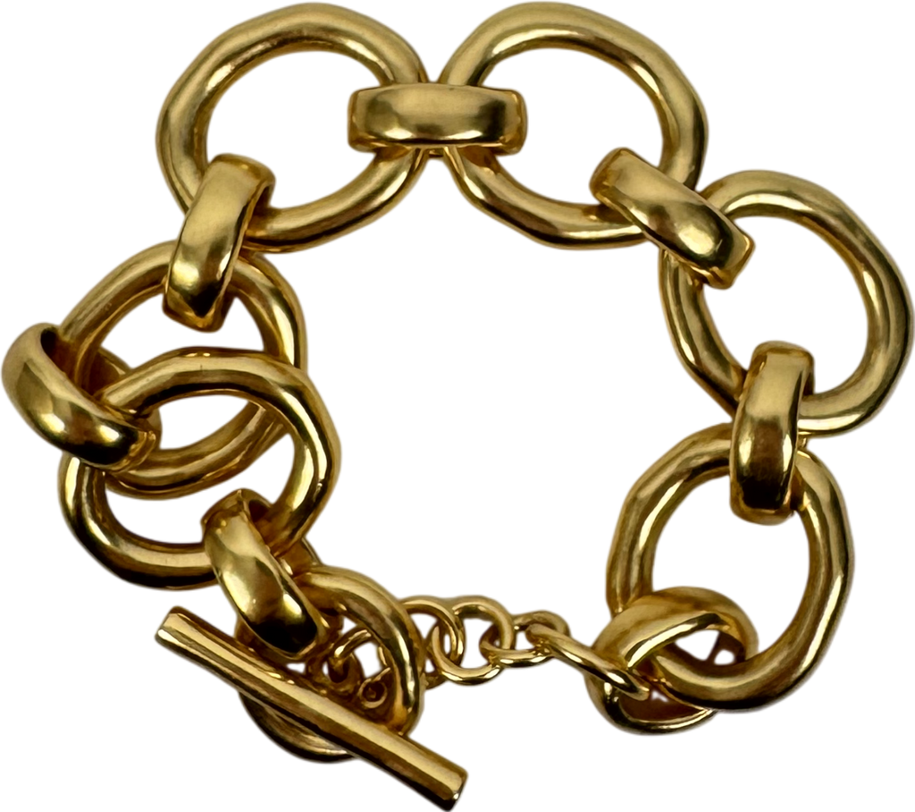 SEZANE Agathe Chunky gold bracelet