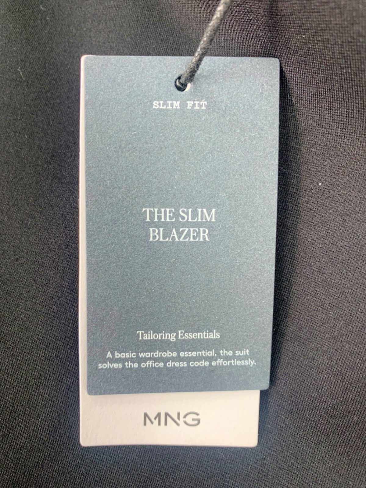 Mango Black The Slim Blazer UK 12