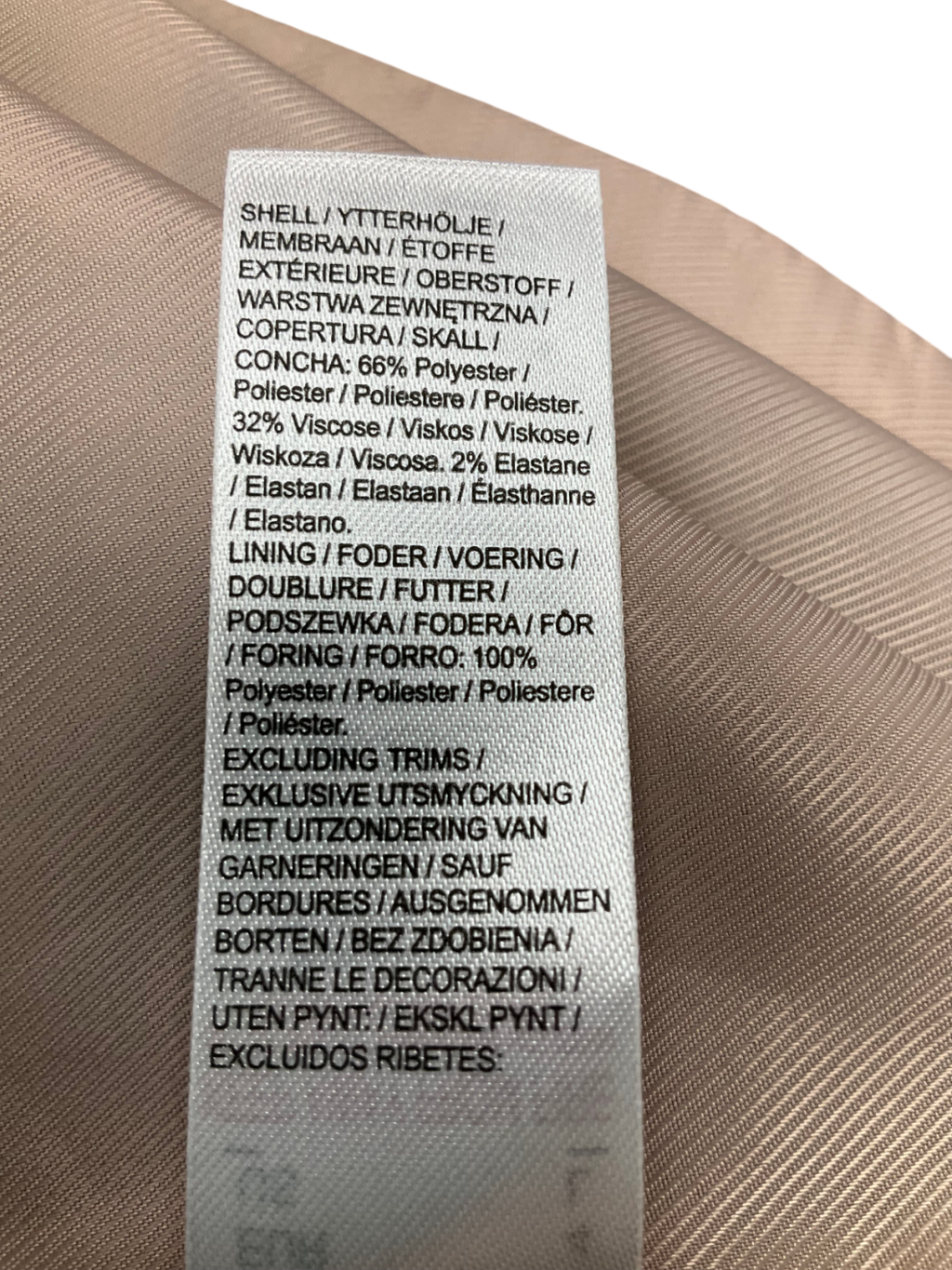 River Island Brown Check Belted Trench Coat UK L