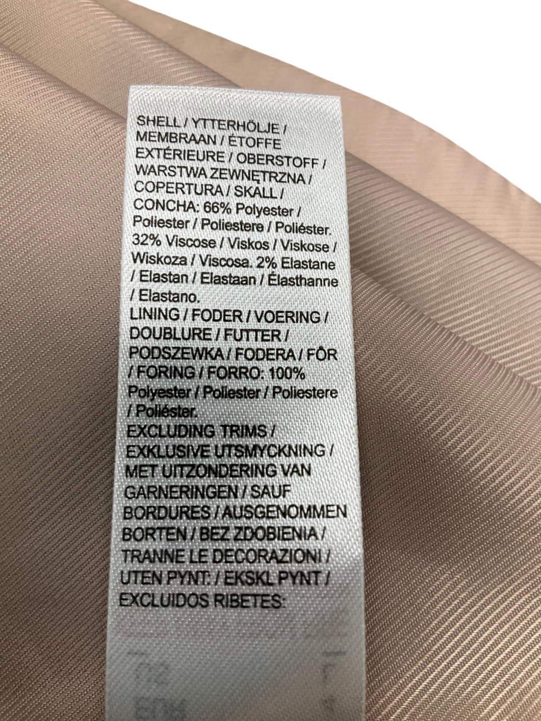 River Island Brown Check Belted Trench Coat UK L