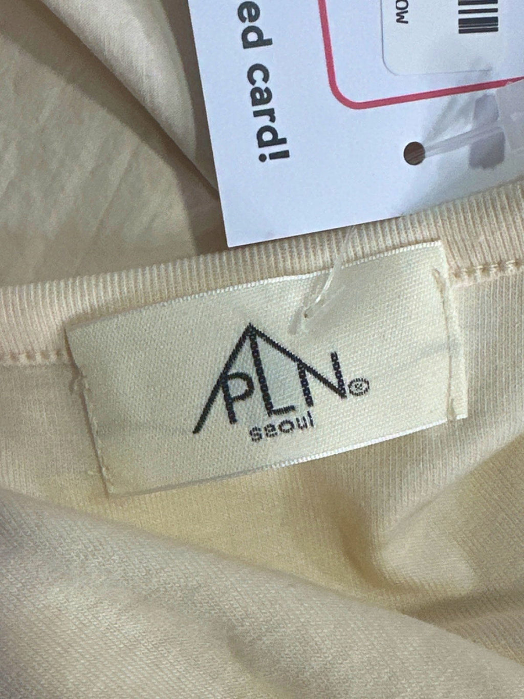 PLN Seoul Cream Sleeveless Maxi Dress