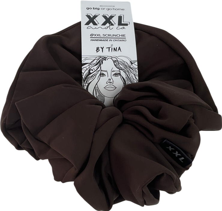 xxl.scrunchie Brown Scrunchie One Size