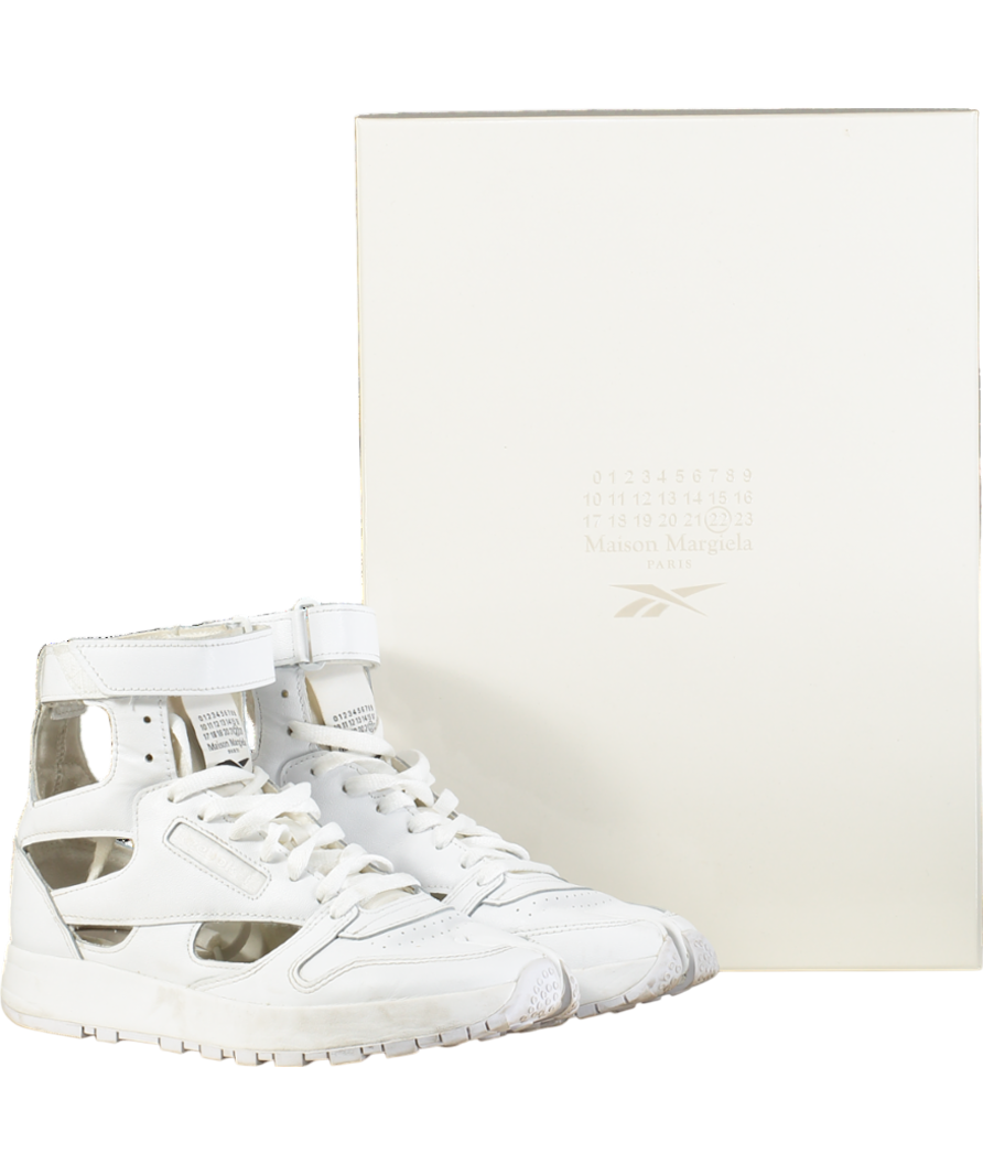 Maison Margiela White X Reebok Classic Leather Tabi High Sneaker UK 7 EU 40 👠