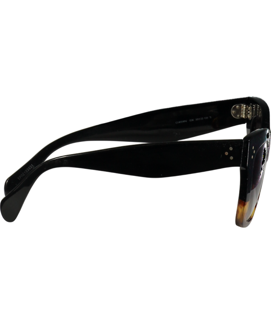 Celine Cl4004in Sunglasses In Tortoiseshell And Black