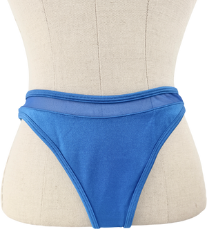 Lounge Blue Malibu Mesh Swim Briefs UK M