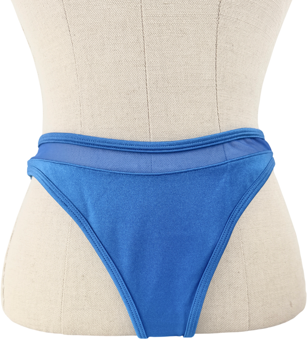 Lounge Blue Malibu Mesh Swim Briefs UK M