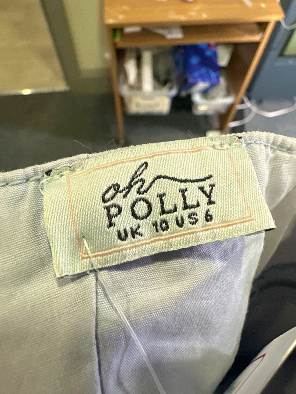 Oh Polly Light Blue Denim Dress UK 10