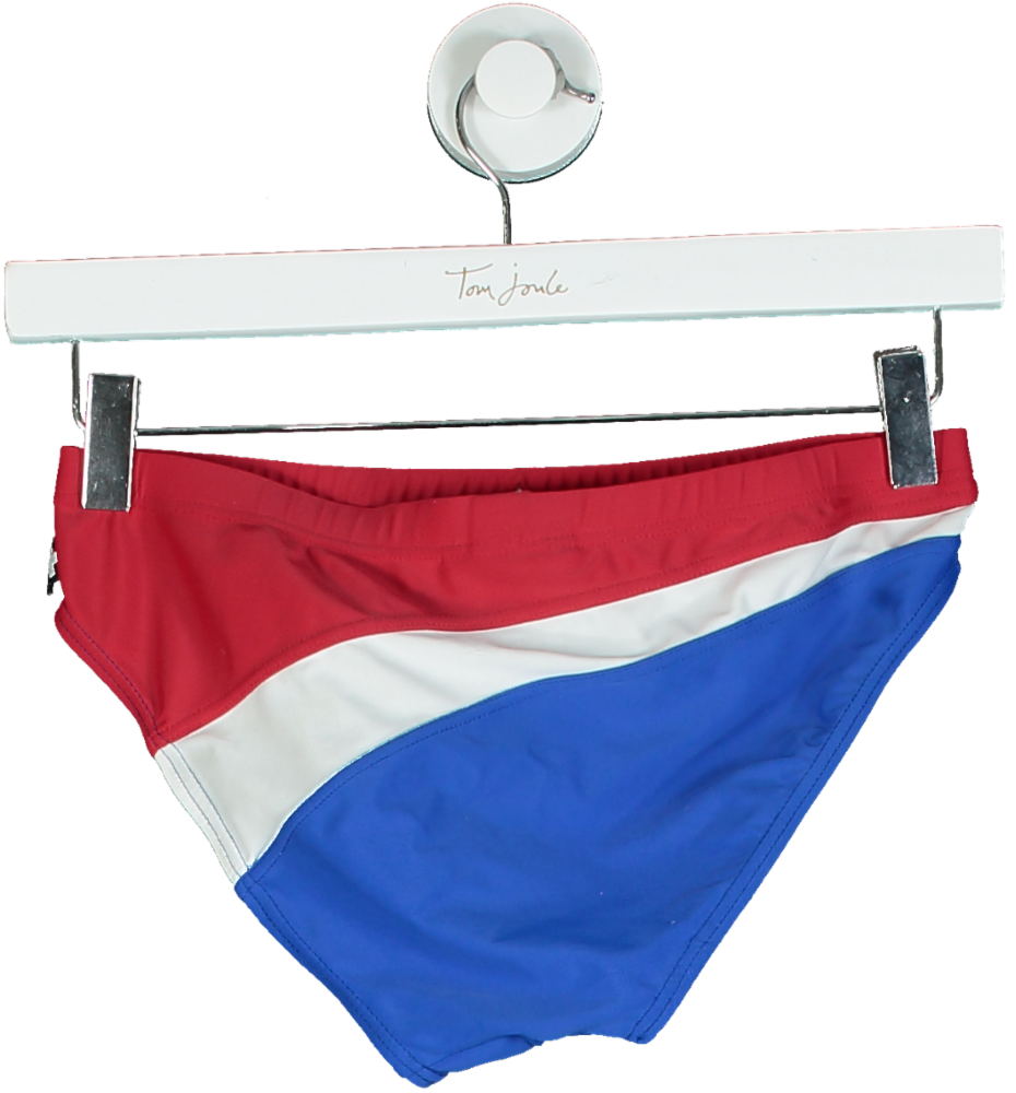 Andrew Christian Red/White/Blue Bikini Briefs UK S