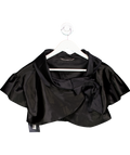 Dolce & Gabbana Black Silk Blend Bolero Top UK 14