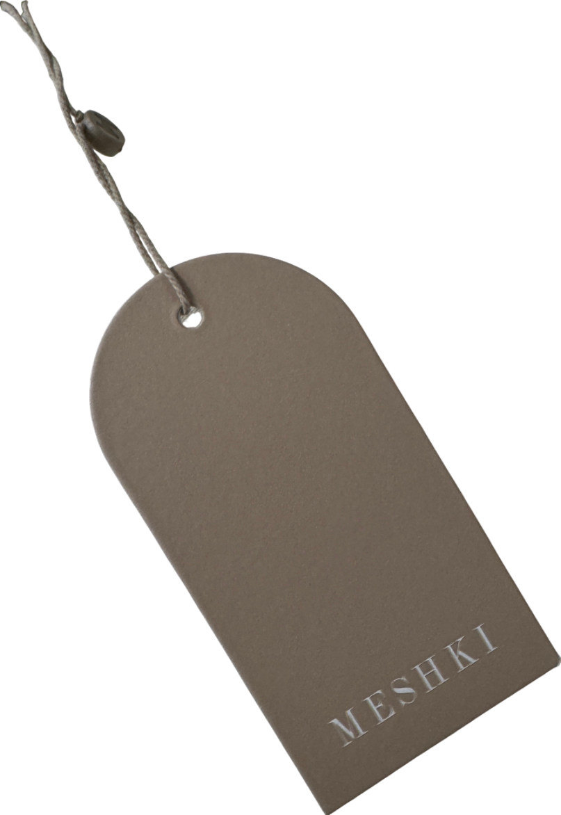 Meshki Silas High Waist Pants - White UK S