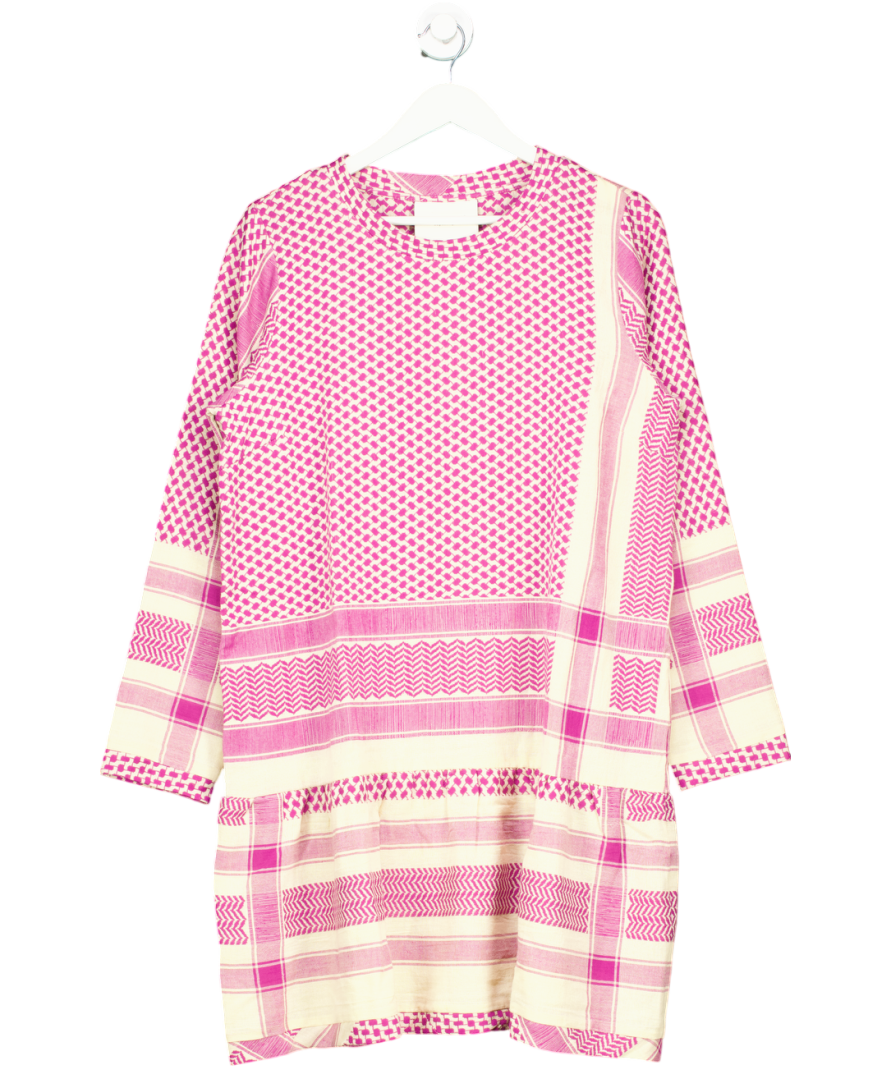 Summery Copenhagen Purple Dress 2 O With Long Sleeves UK L