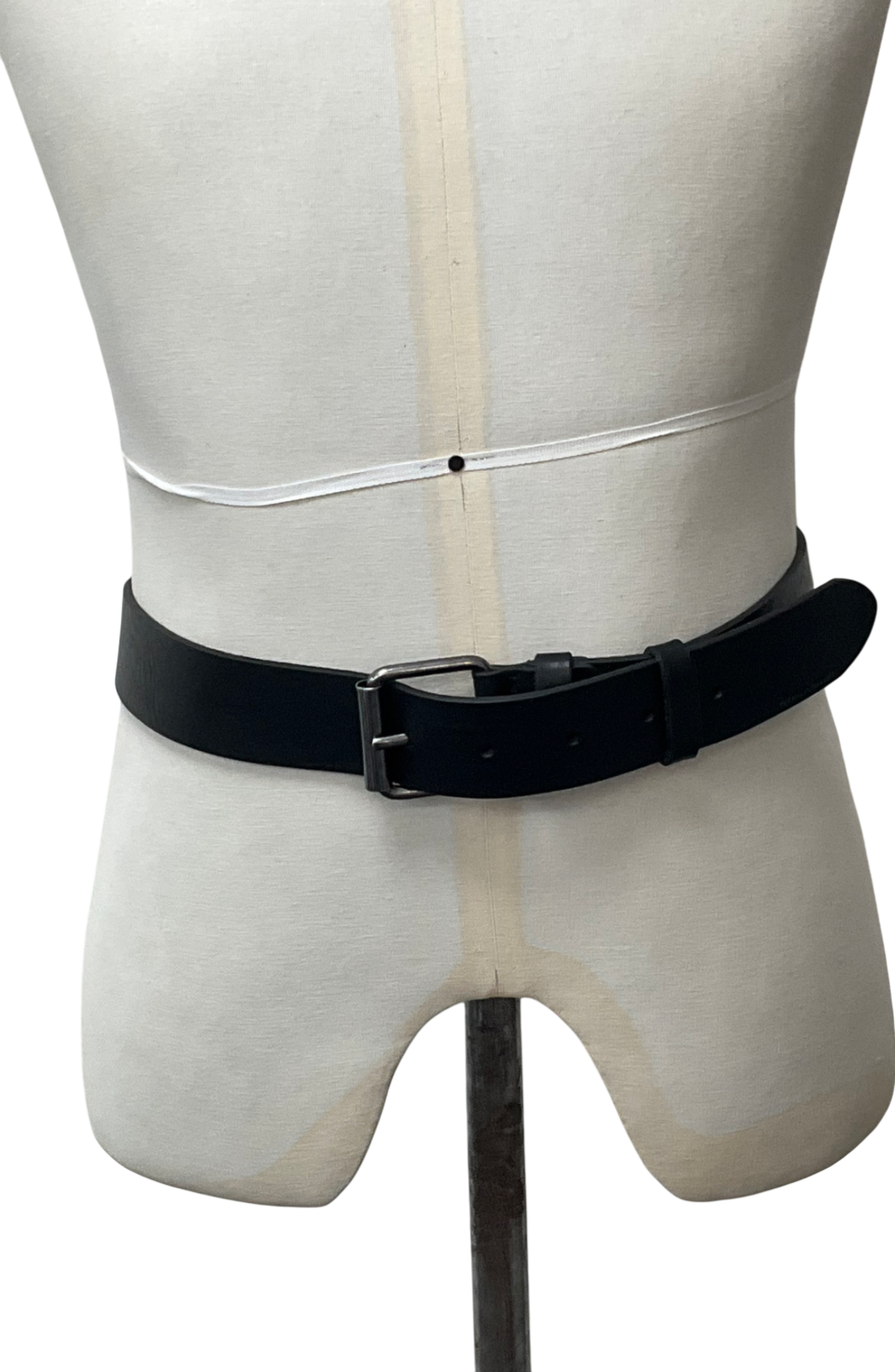 nudie jeans Black Nudie Jeans Dwayne Leather Belt W37