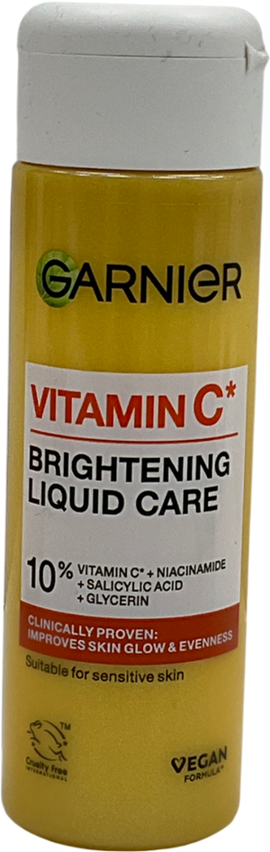 Garnier Vitamin C Brightening Liquid Care, 10% Glycerin, Niacinamide, Vitamin C & Salicylic Acid 120ml