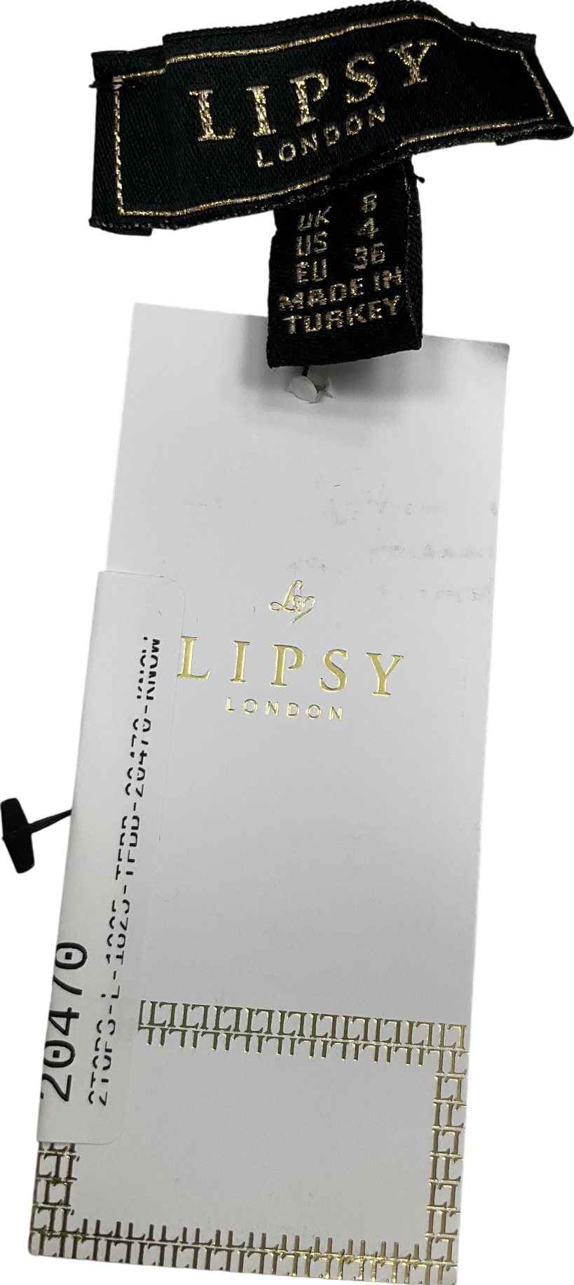 lipsy london White V-neck Scalloped Edge Tie Front Knitted Cardigan UK 8