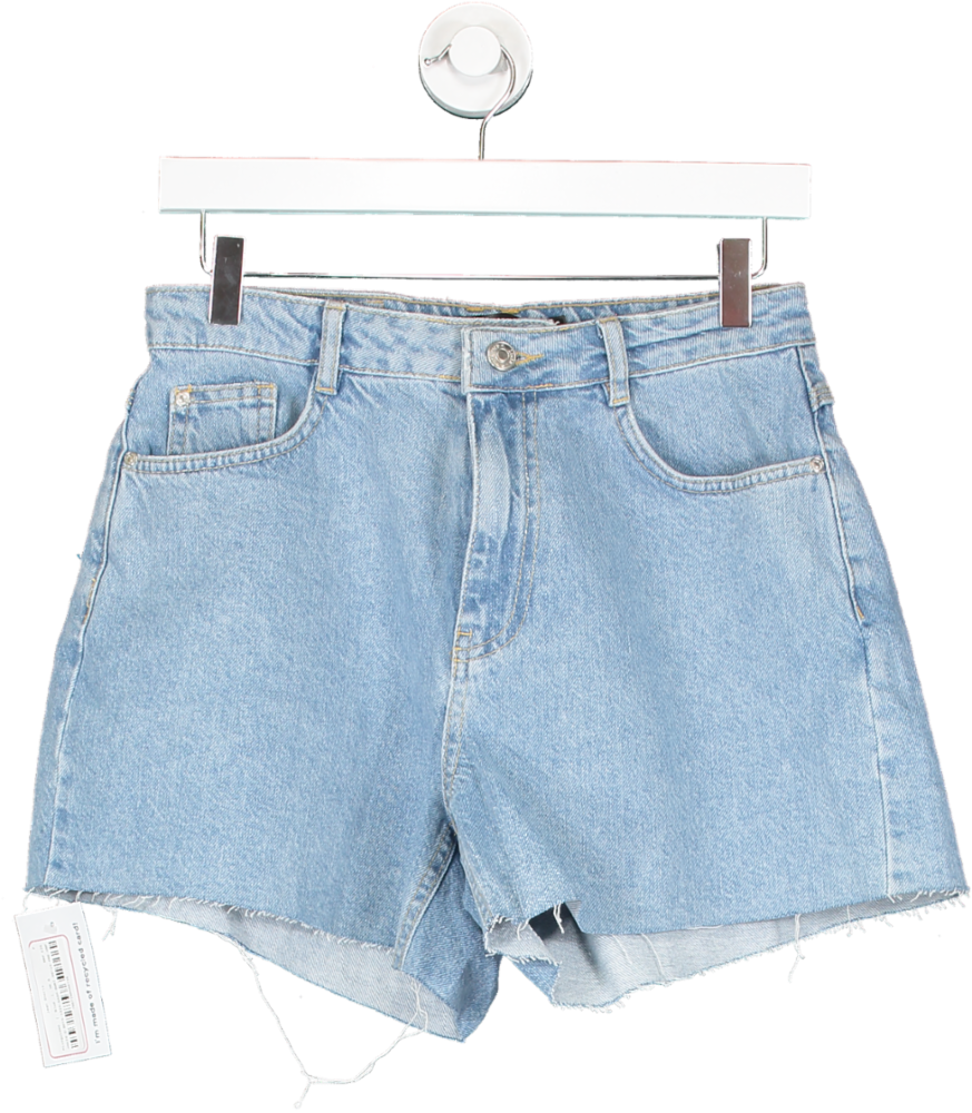 Missguided Blue Jean Shorts UK 8