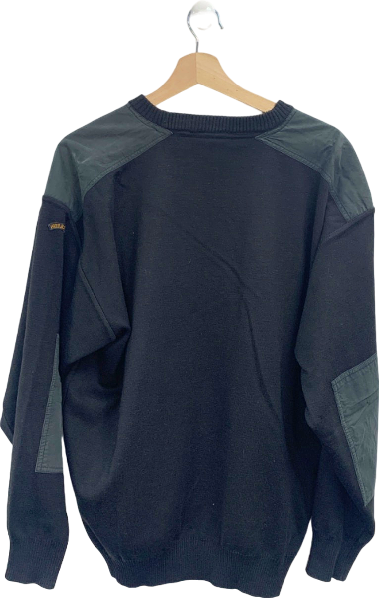 Paul & Shark Black Knitted Pullover UK XL