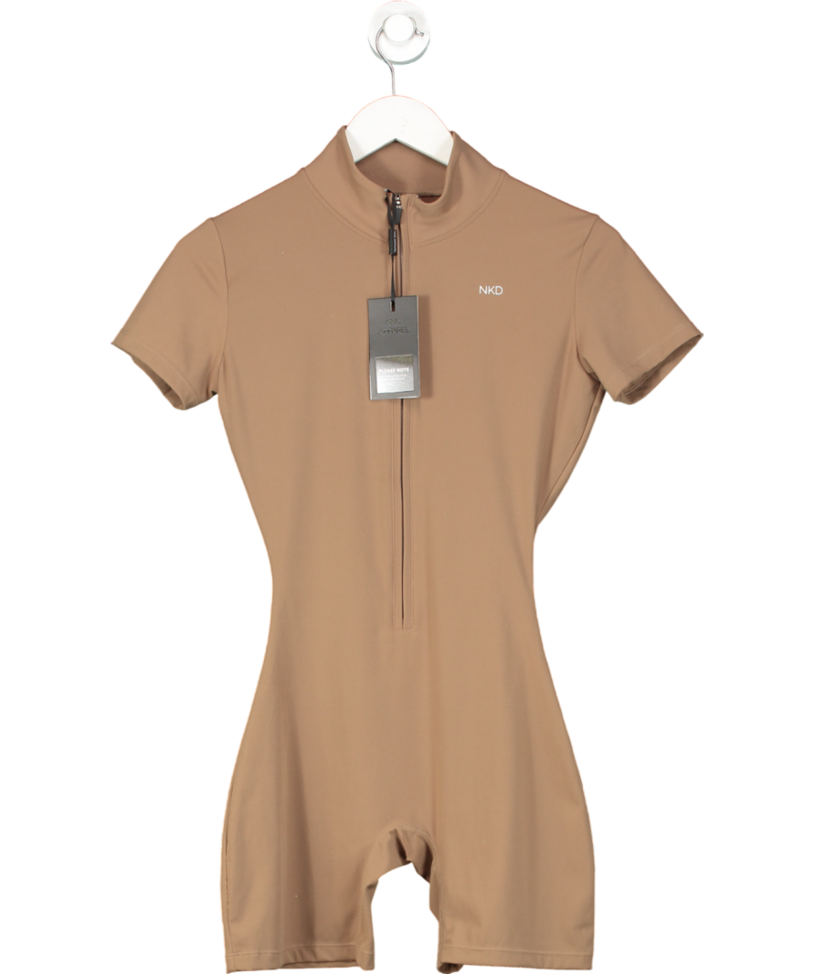 NKD Apparel Nude Unitard UK S