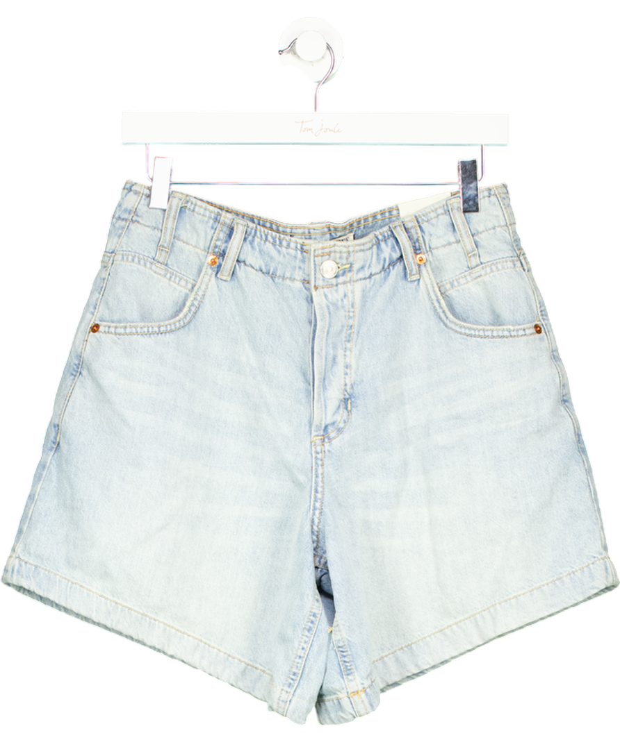 We The Free Blue Parker Long Shorts W26