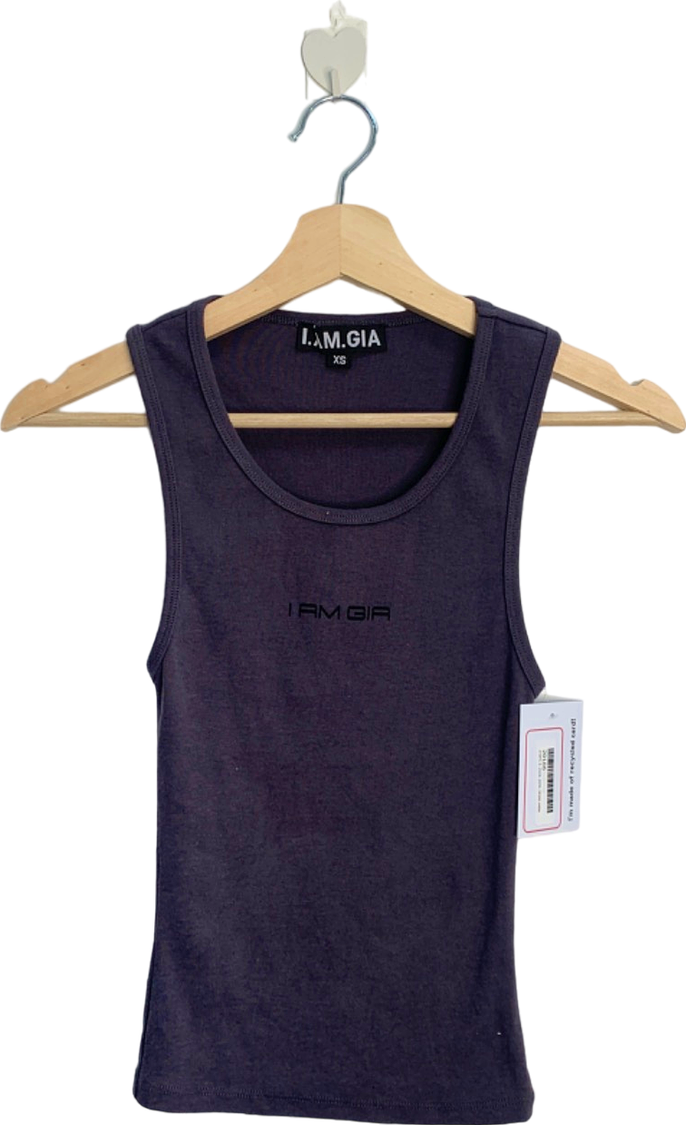 I.AM.GIA Black Tank Top XS