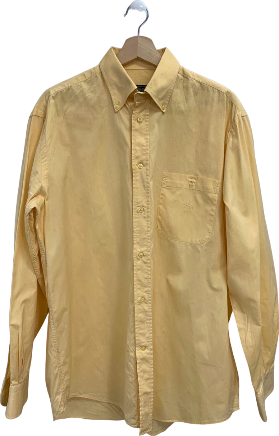 Paul & Shark Yellow Long Sleeve Shirt UK 16