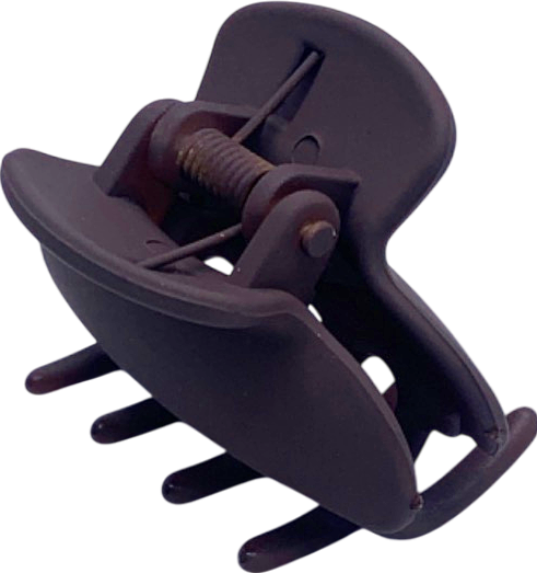 Brown Hair Claw Clip One Size