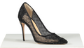 JENNIFER CHAMANDI Black Crystal-embellished Lorenzo Pumps 105 UK 7 EU 40