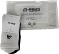 4th Reckless White & Black Multipack 4th Branded Socks One Size