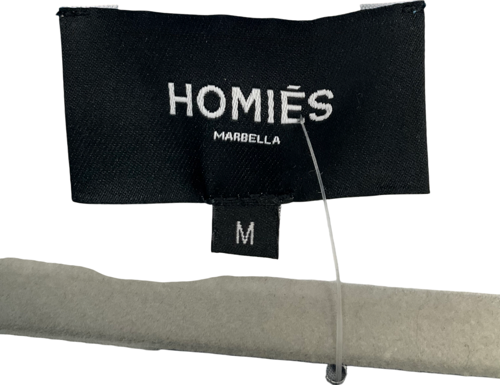 Homies White Short Sleeve Shirt UK M