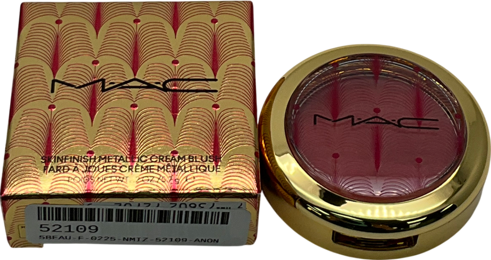 MAC Skin Finish Metallic Cream Blush Coveted Coral 5.7g