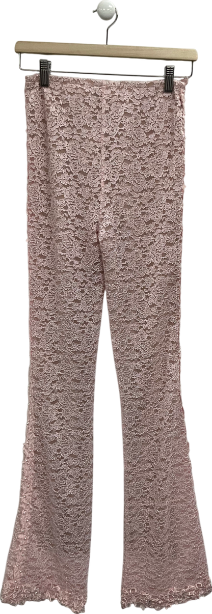 Boys Lie Pink Rose Reverie Pants UK M