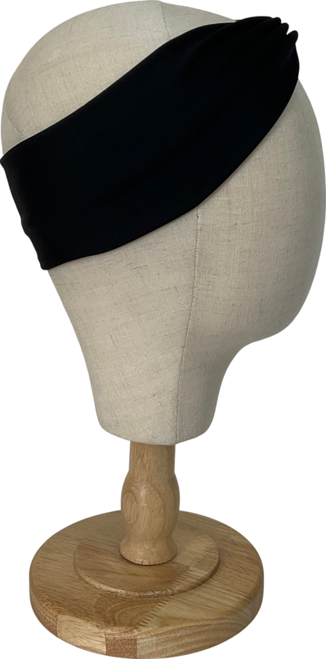 alo yoga Black Yoga Airlift Headband One Size