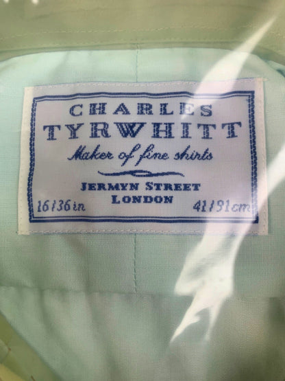 Charles Tyrwhitt Light Green Formal Shirt 16in