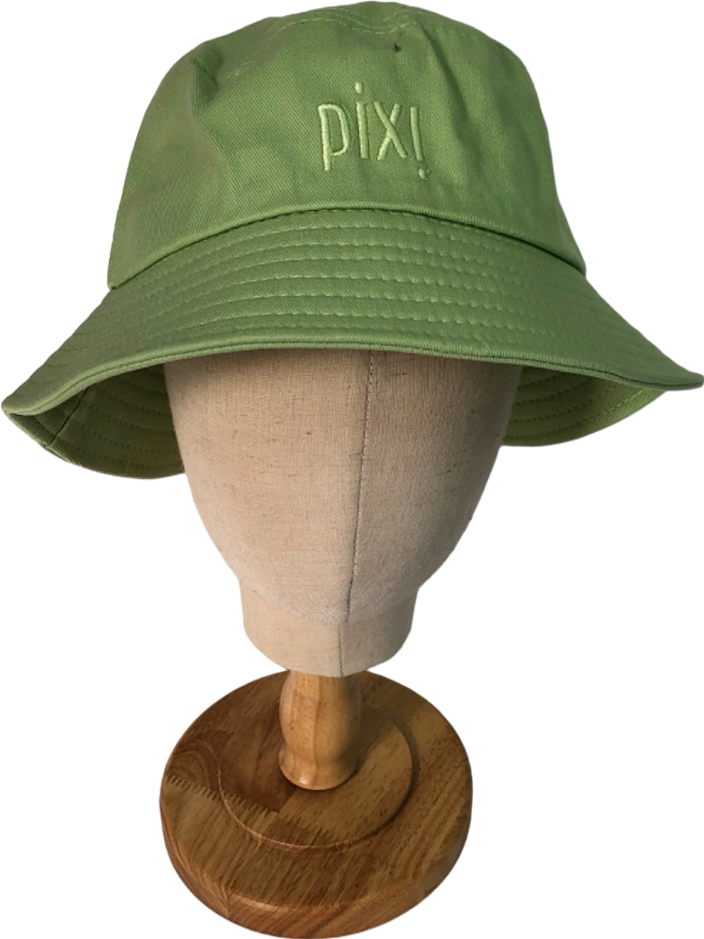 Pixi Green Bucket Hat One Size