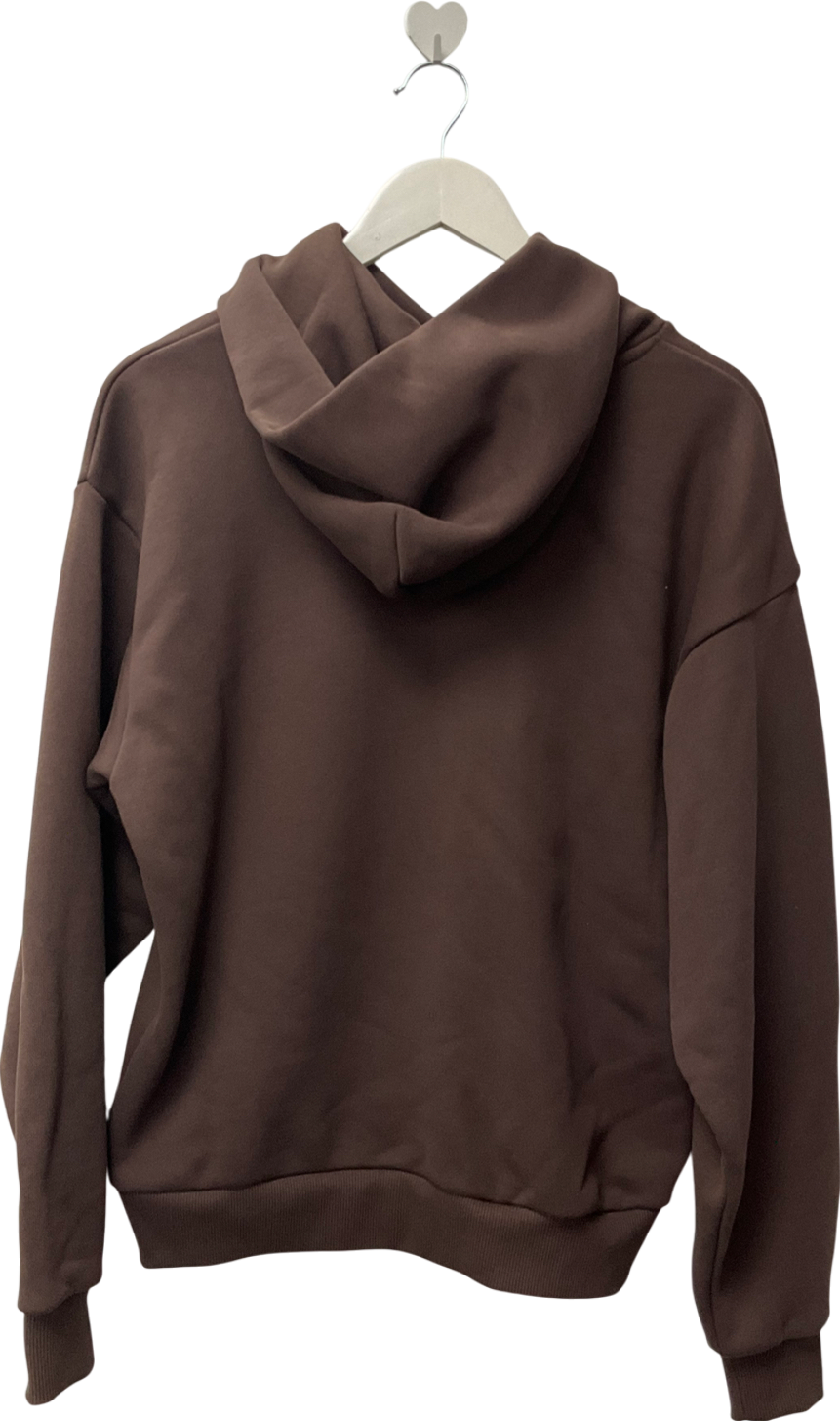 gymshark Brown Phys Ed Graphic Hoodie UK S