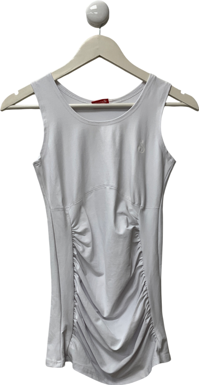 sportee mommee White Tank Top UK M