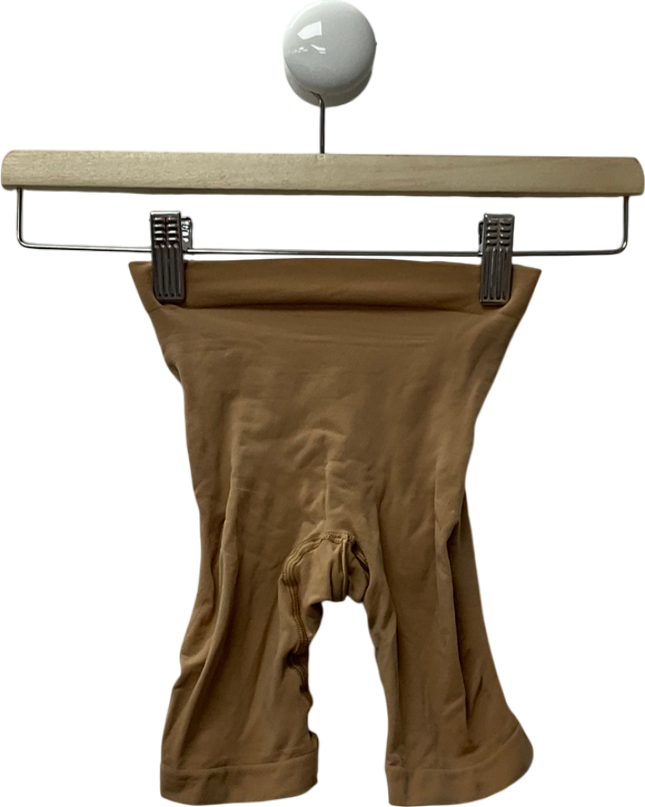 SKIMS Beige Everyday Sculpt High Waist Mid Thigh Short - Sienna UK XXS