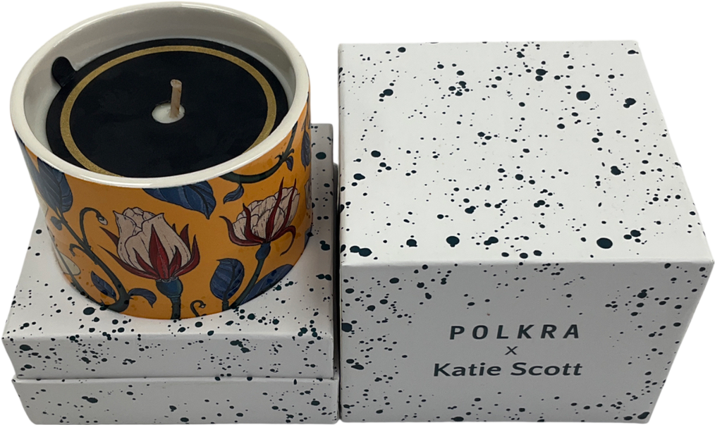 Polkra White Katie Scott Atlas Candle
