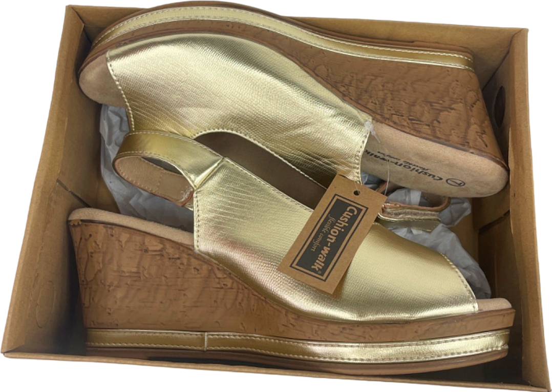 Cushion walk wedge sandals sales