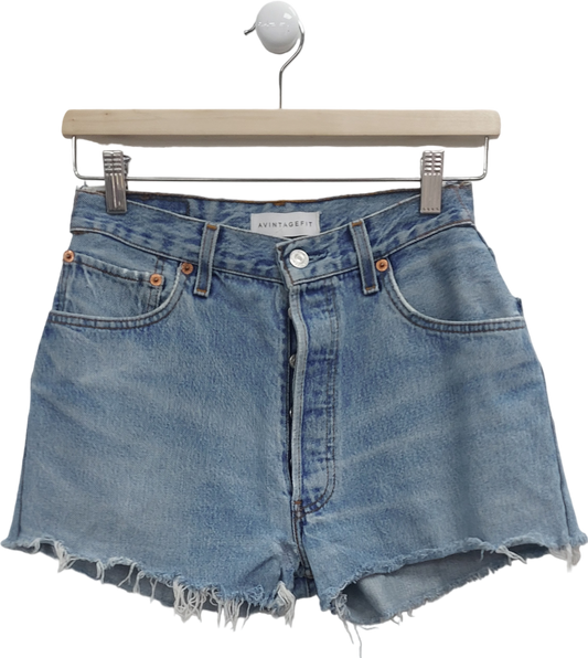 levis Blue 501 Original Denim Shorts W33