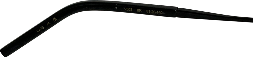 Vera Wang Black V603 Women's Sunglasses One Size