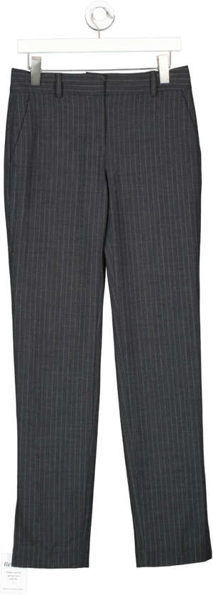 Michael Kors Grey Pin Stripe Straight Leg Pants UK 6