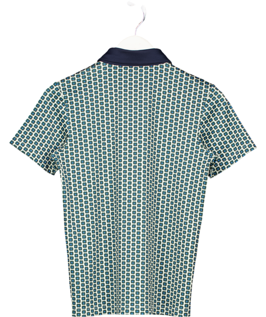 Tory Burch Blue Sport Polo Shirt UK XS