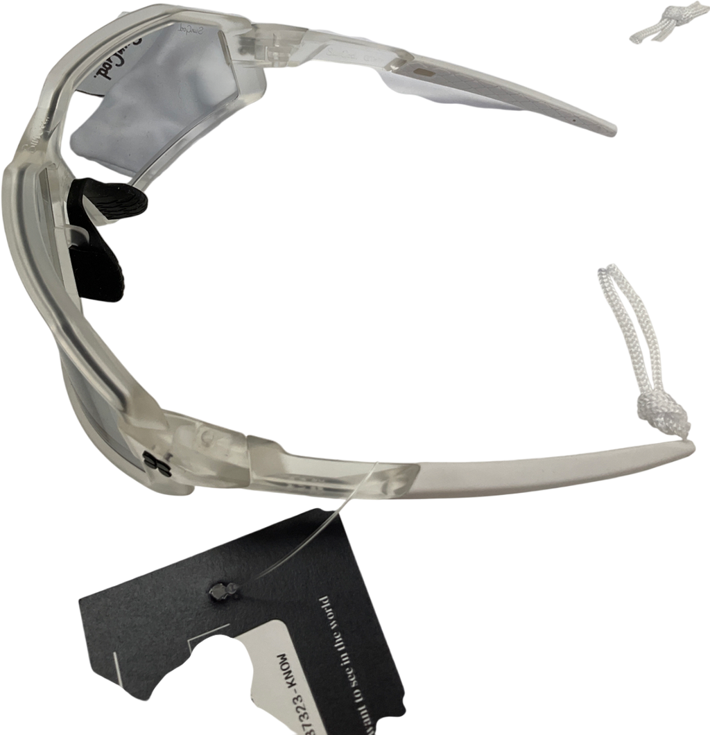 sungod White Gts Frosted With Clear Glasses