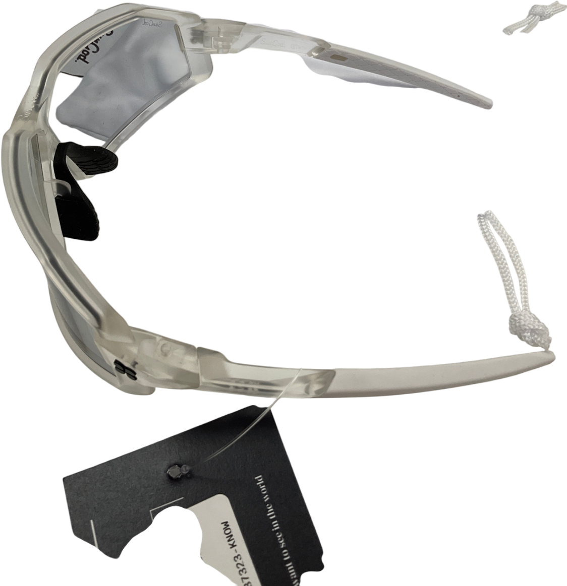 sungod White Gts Frosted With Clear Glasses